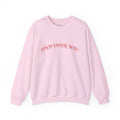 Crewneck Sweatshirt — “Find Your Way” Cute Doll Graphic Back Print
