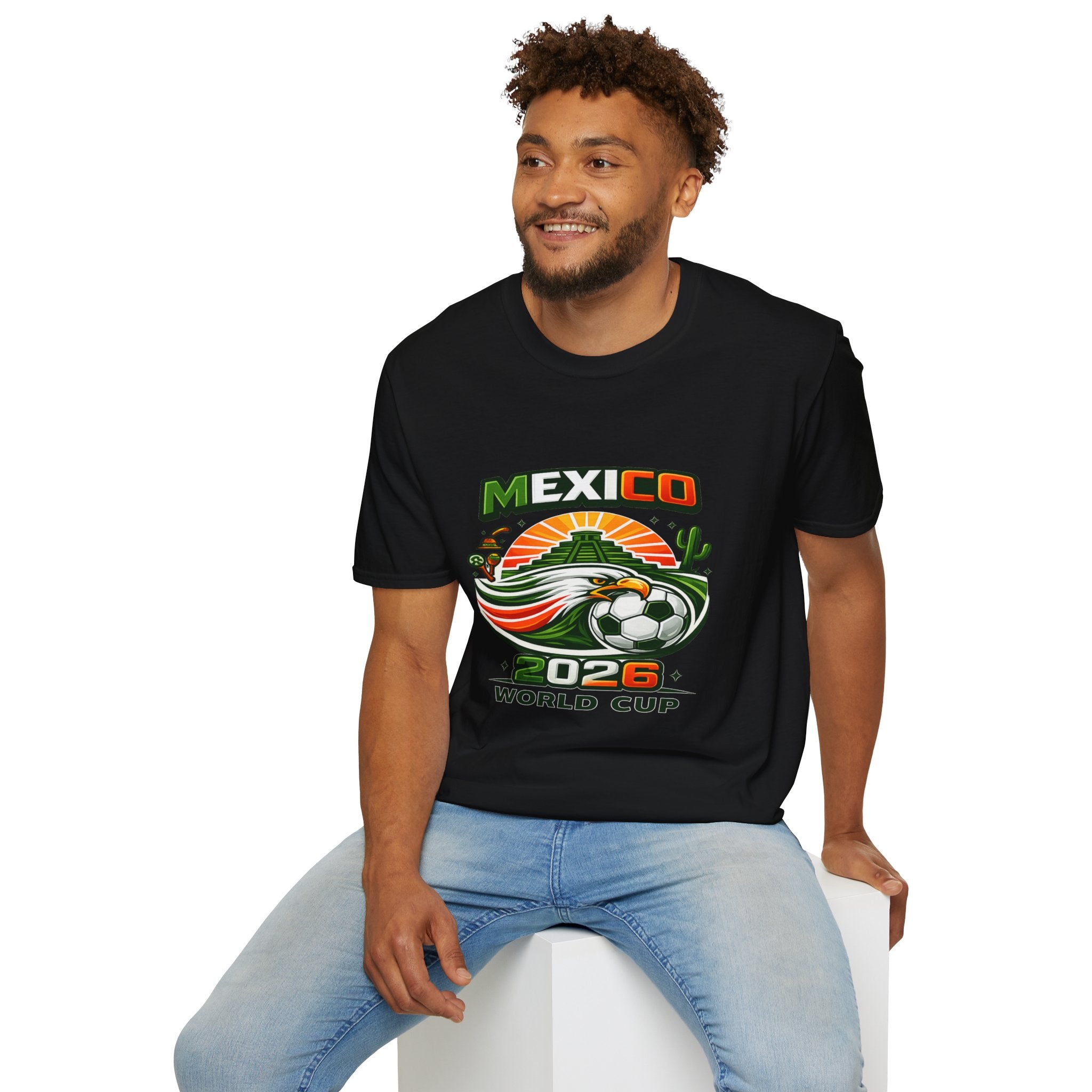 Mexico 2026 World Cup Soccer T-Shirt — Mexican Football Fan Tee