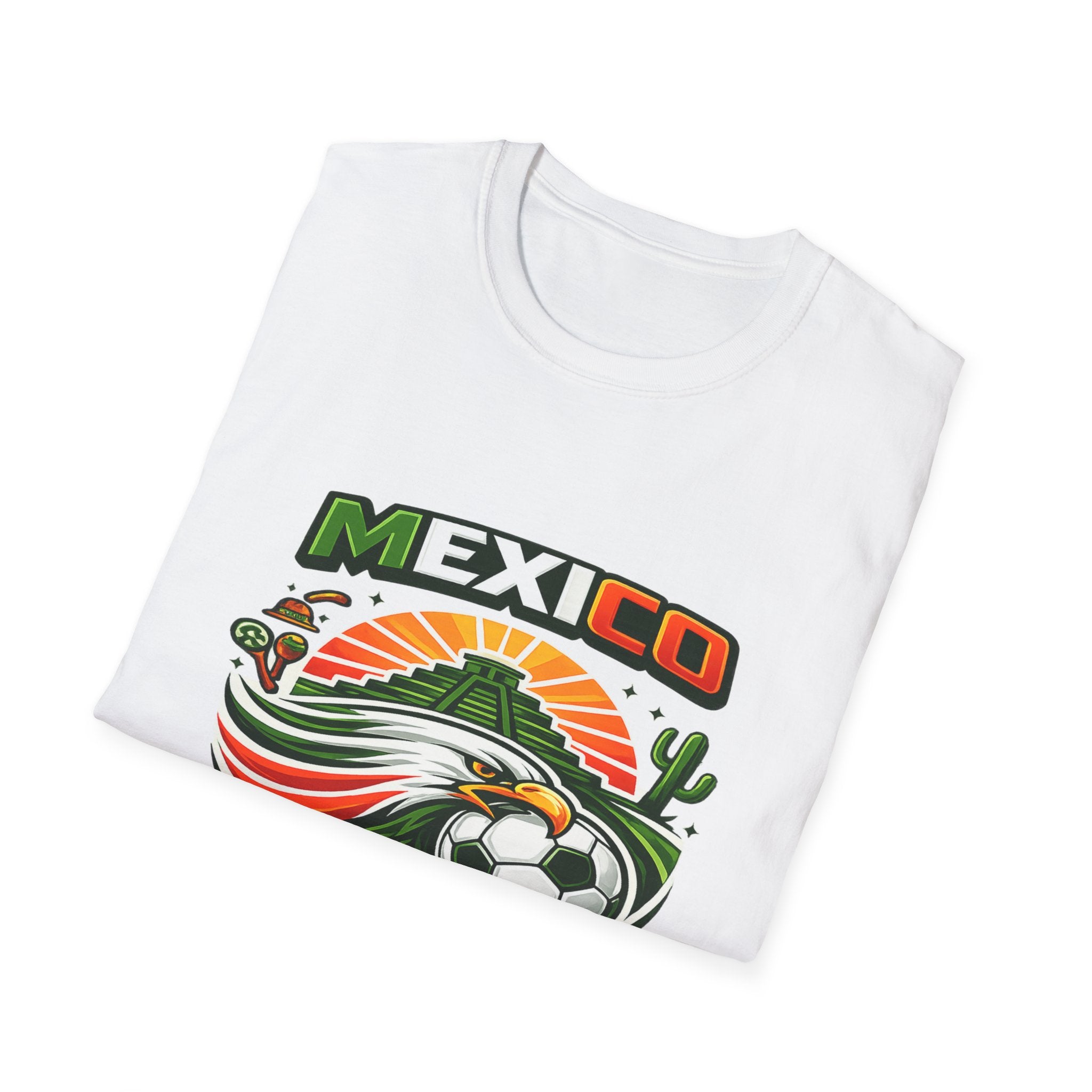 Mexico 2026 World Cup Soccer T-Shirt — Mexican Football Fan Tee