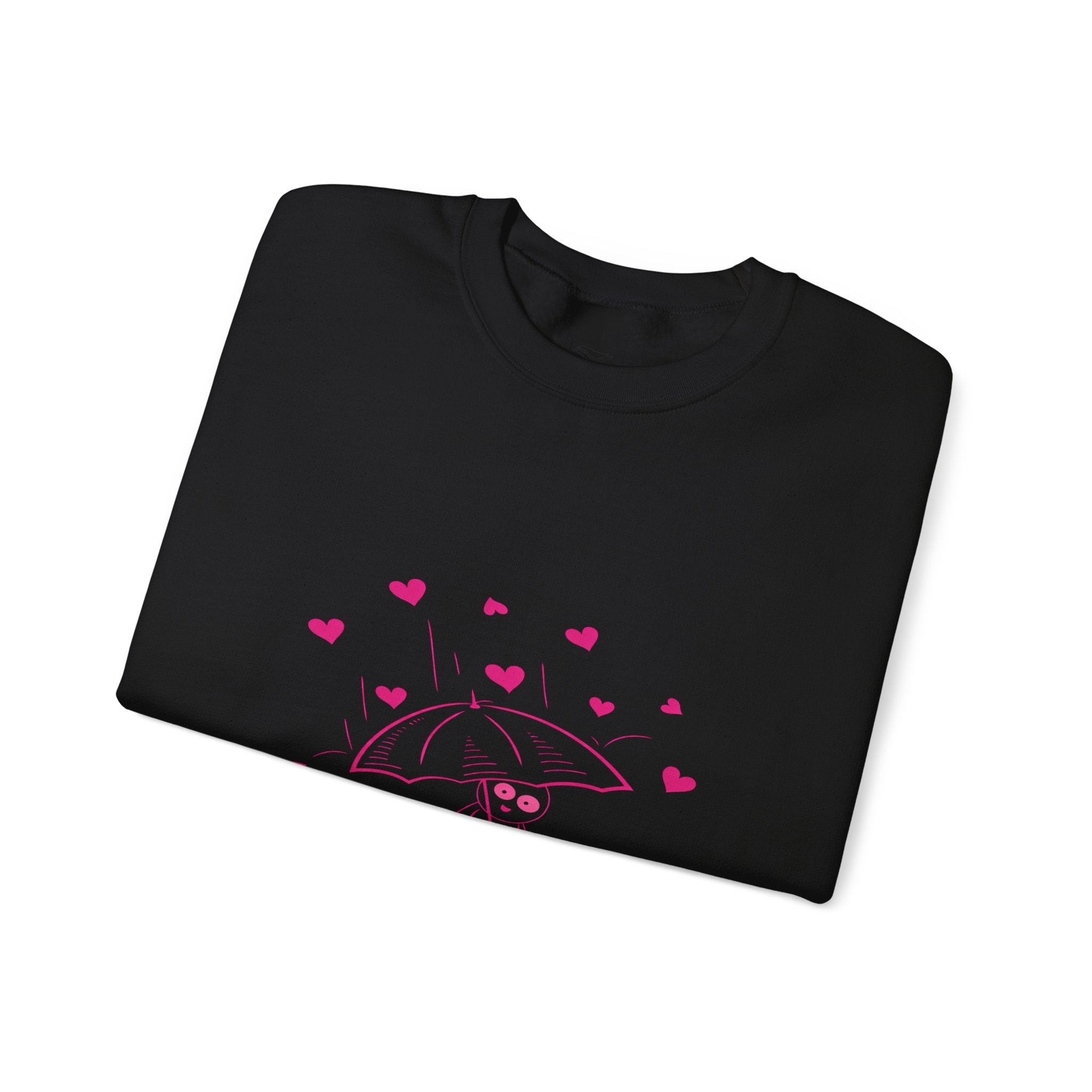 Love-Resistant Sweatshirt — Cute Anti-Valentine Graphic Crewneck