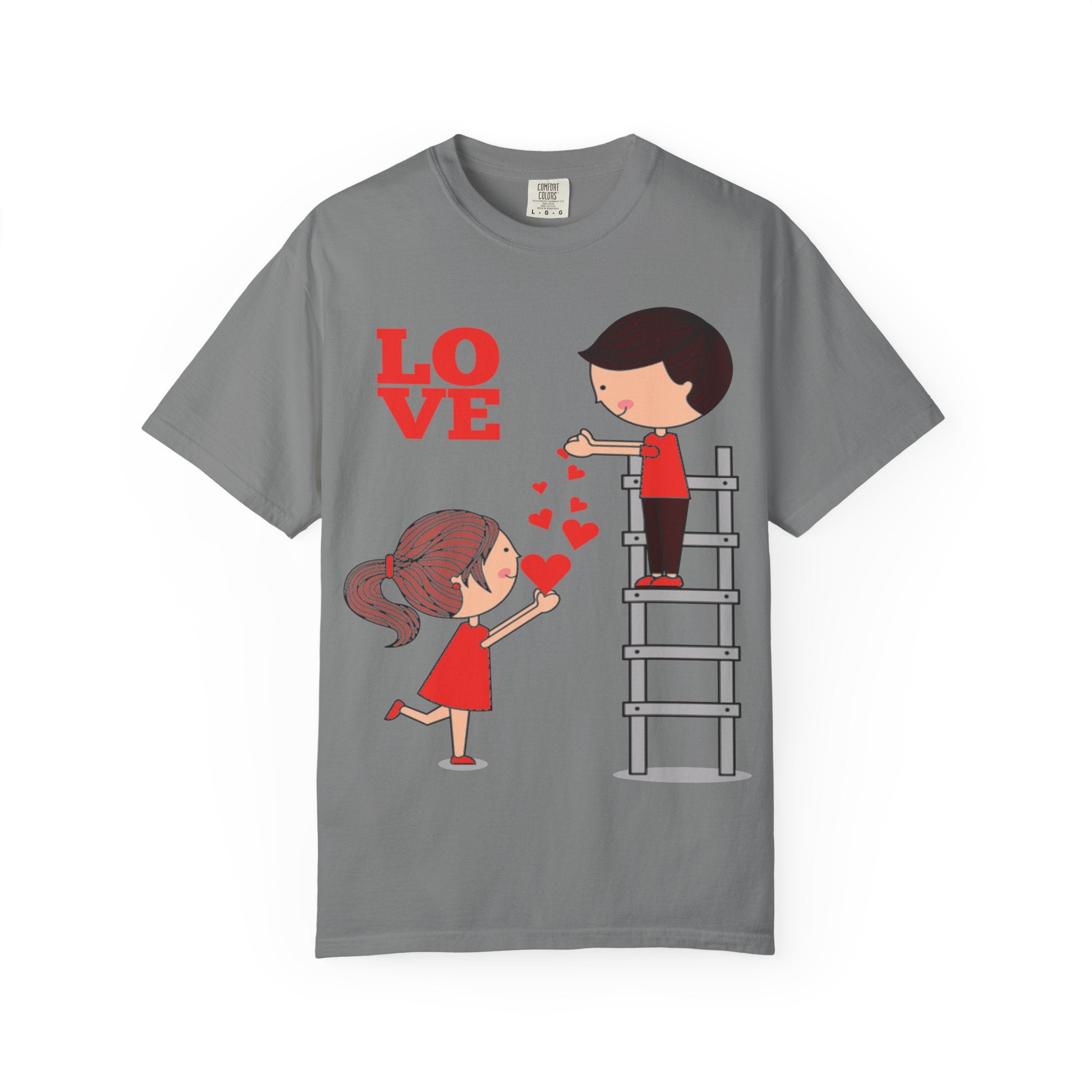 Love Ladder T-Shirt — Cute Couple Valentine Tee