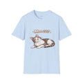 Curious Tabby Cat Meow Tee | Cat Illustration T-Shirt