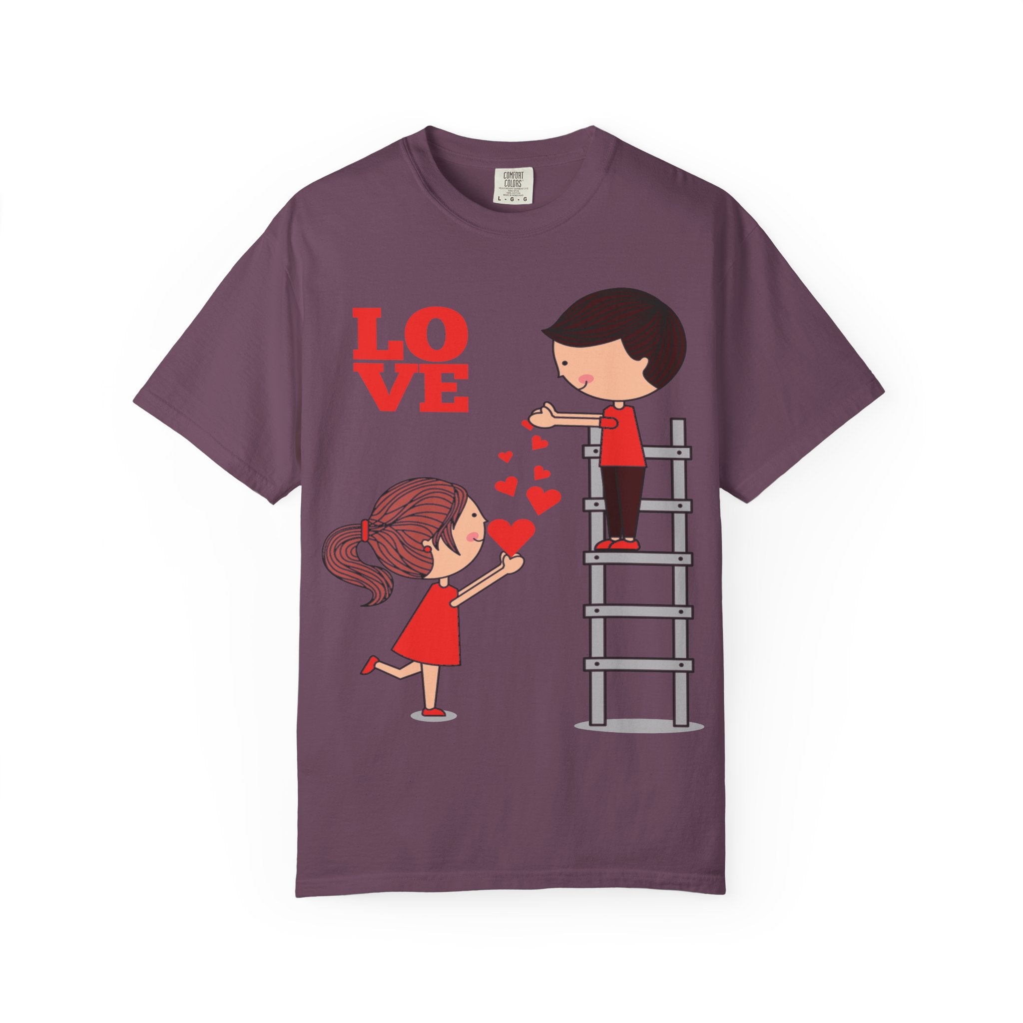 Love Ladder T-Shirt — Cute Couple Valentine Tee