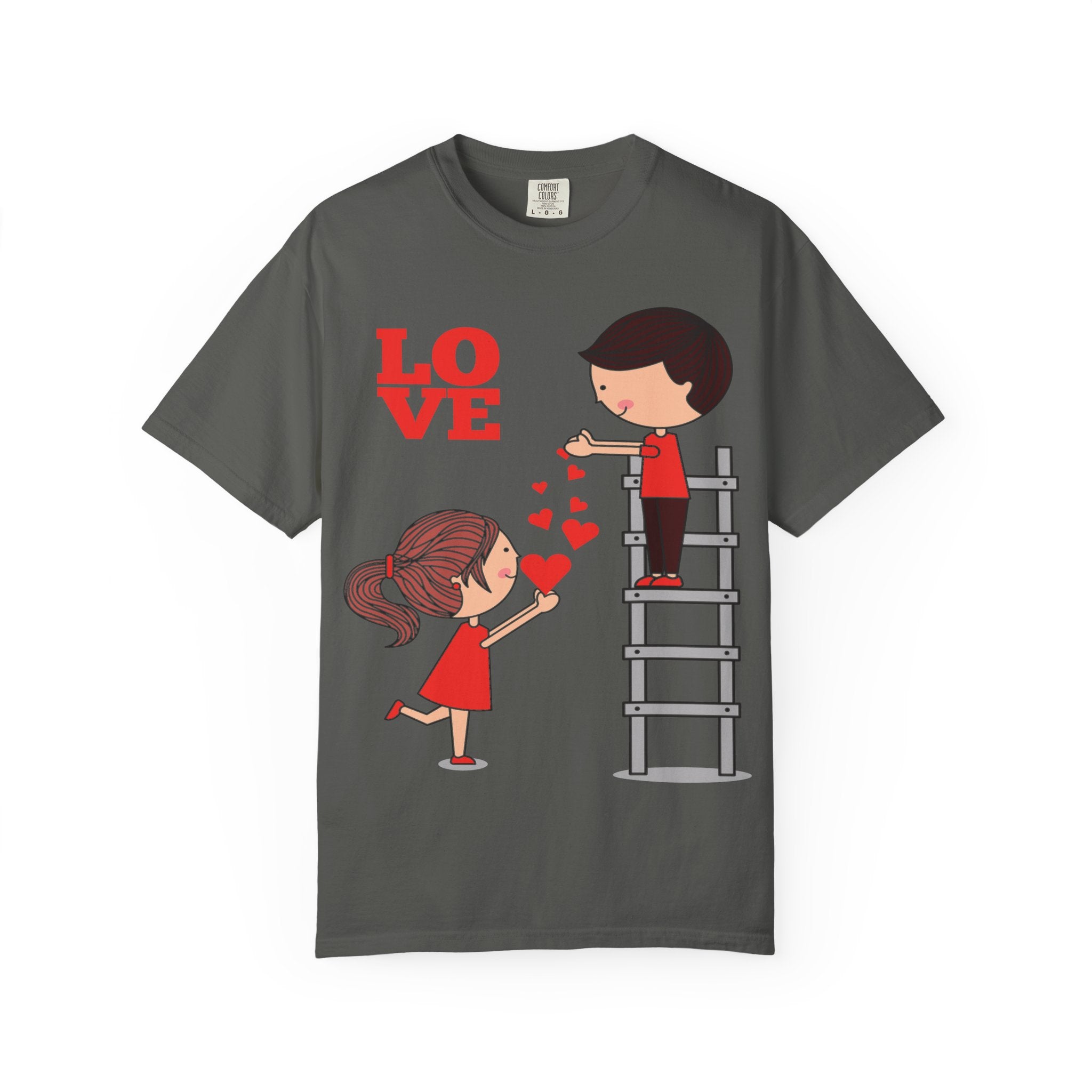 Love Ladder T-Shirt — Cute Couple Valentine Tee