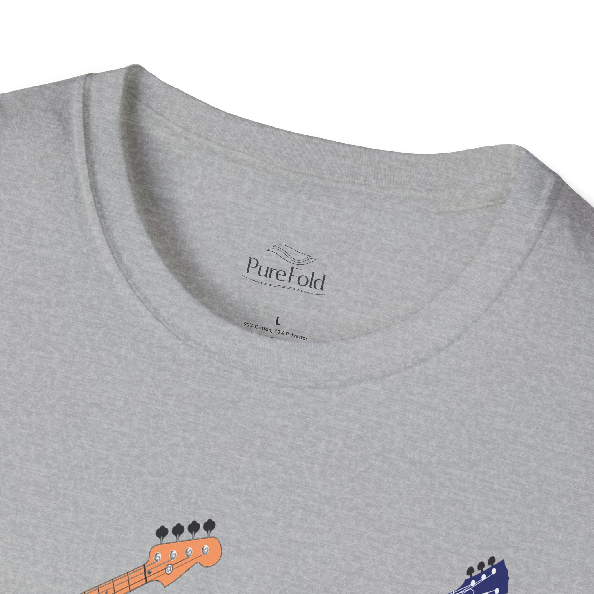 Electric Guitar Lineup T-Shirt — Colorful Rock Guitar Graphic Tee