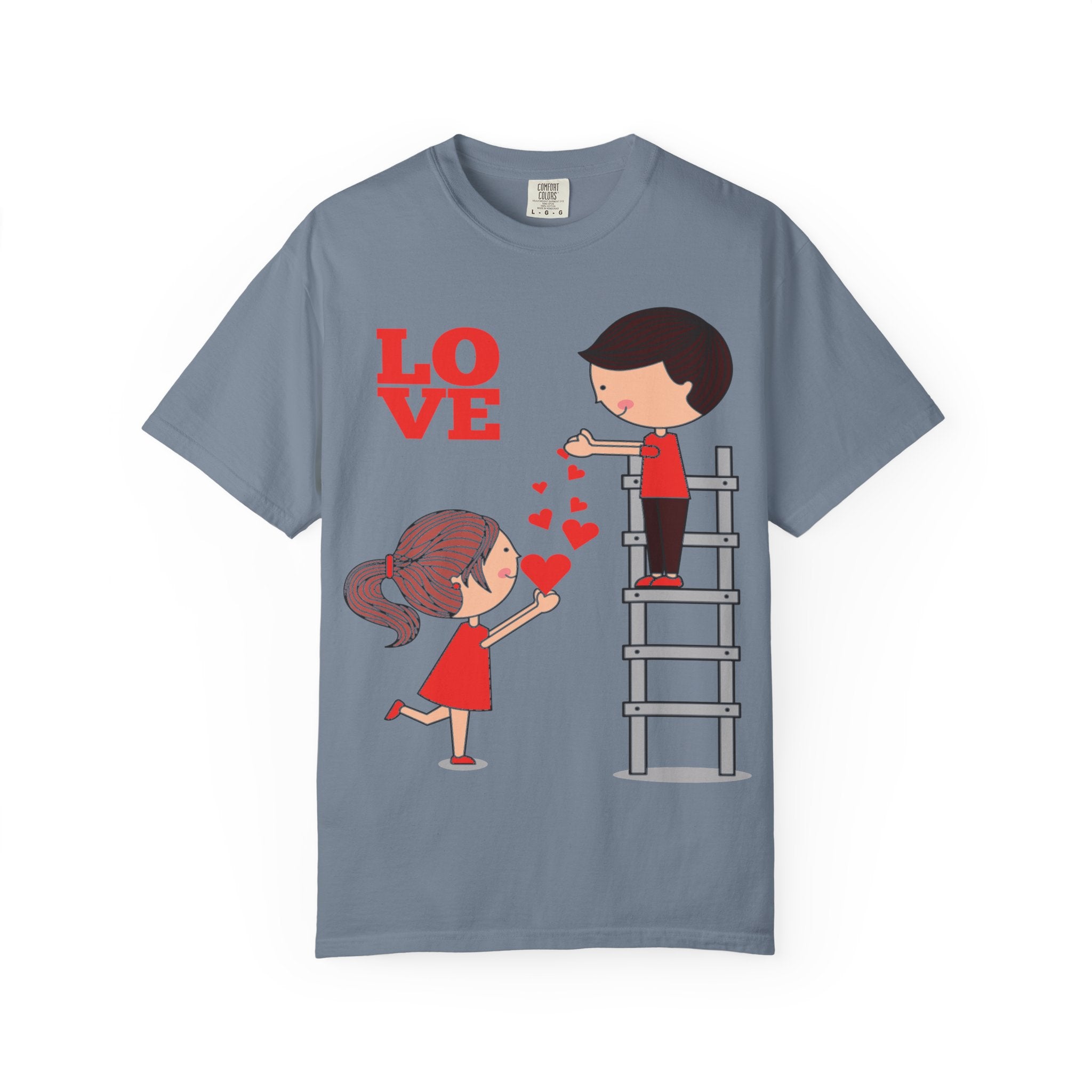 Love Ladder T-Shirt — Cute Couple Valentine Tee
