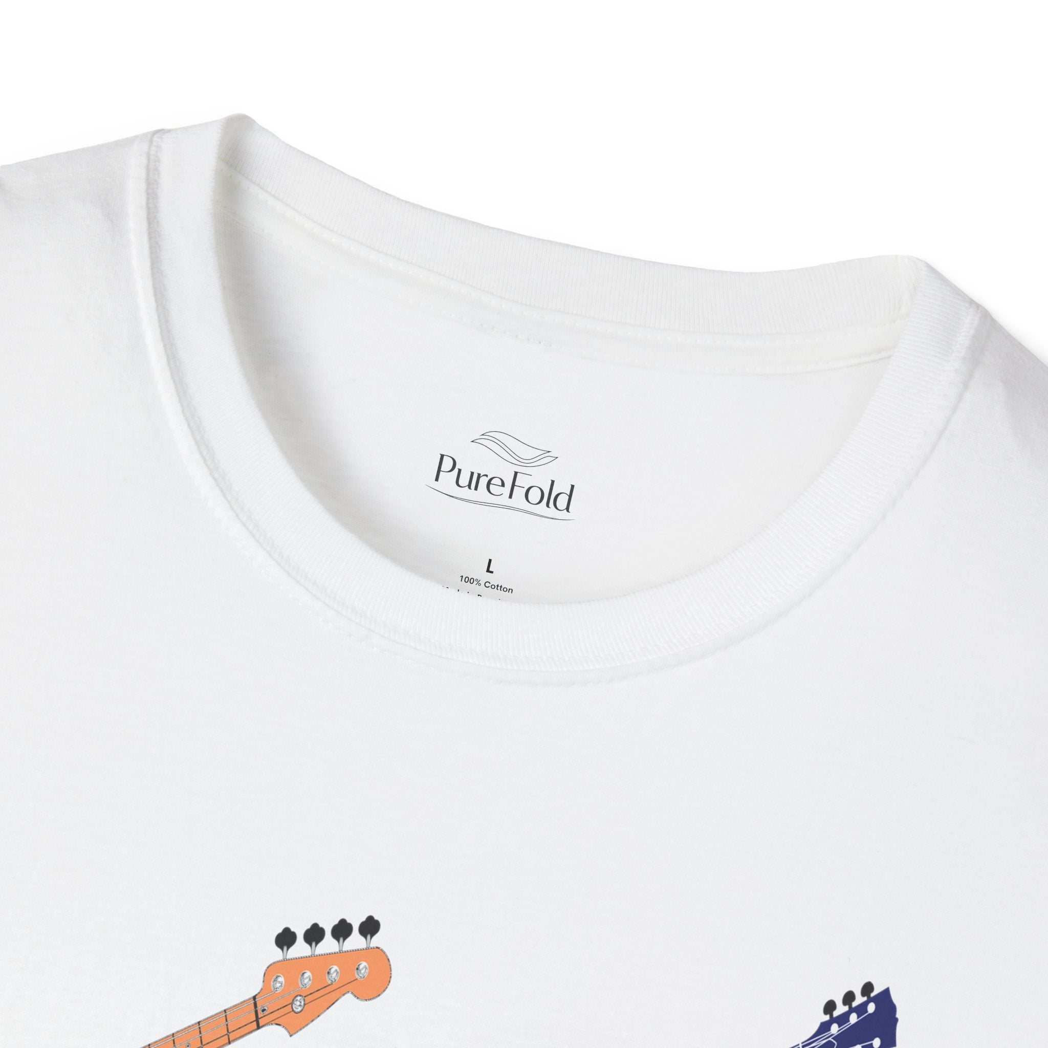 Electric Guitar Lineup T-Shirt — Colorful Rock Guitar Graphic Tee