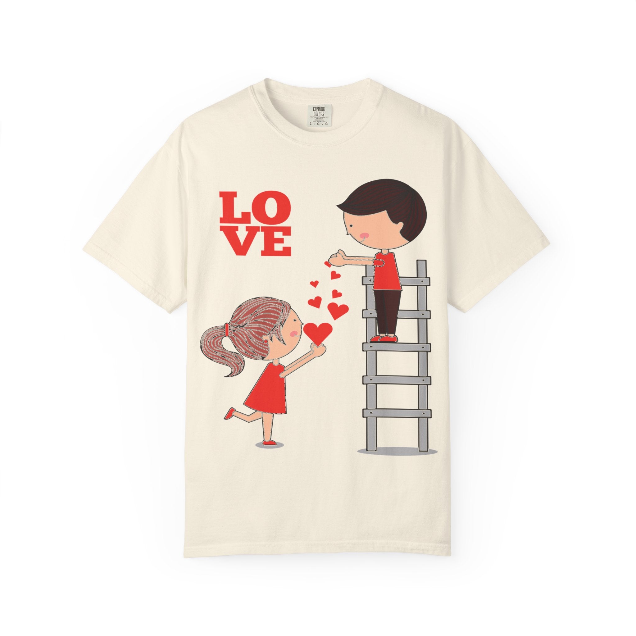 Love Ladder T-Shirt — Cute Couple Valentine Tee