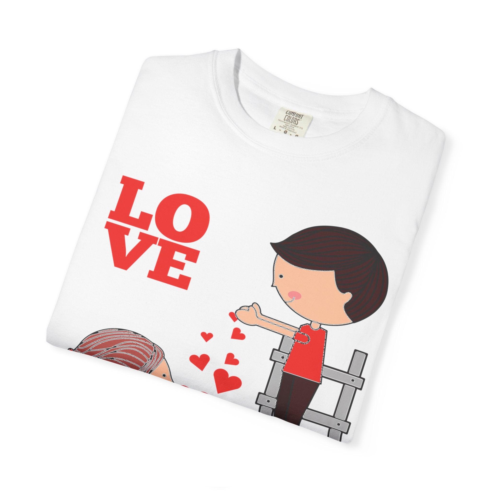 Love Ladder T-Shirt — Cute Couple Valentine Tee