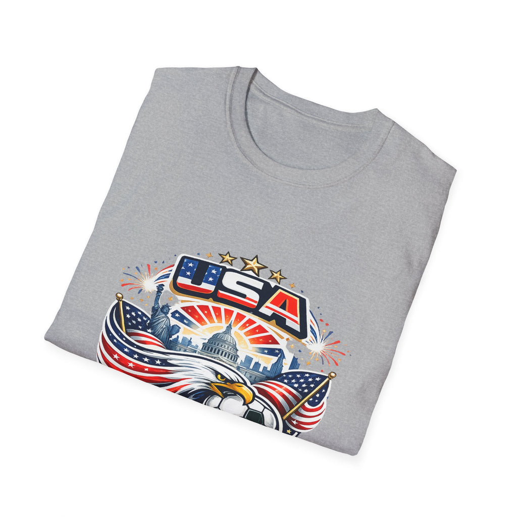 USA World Cup 2026 Soccer T-Shirt — Eagle & Flag Graphic